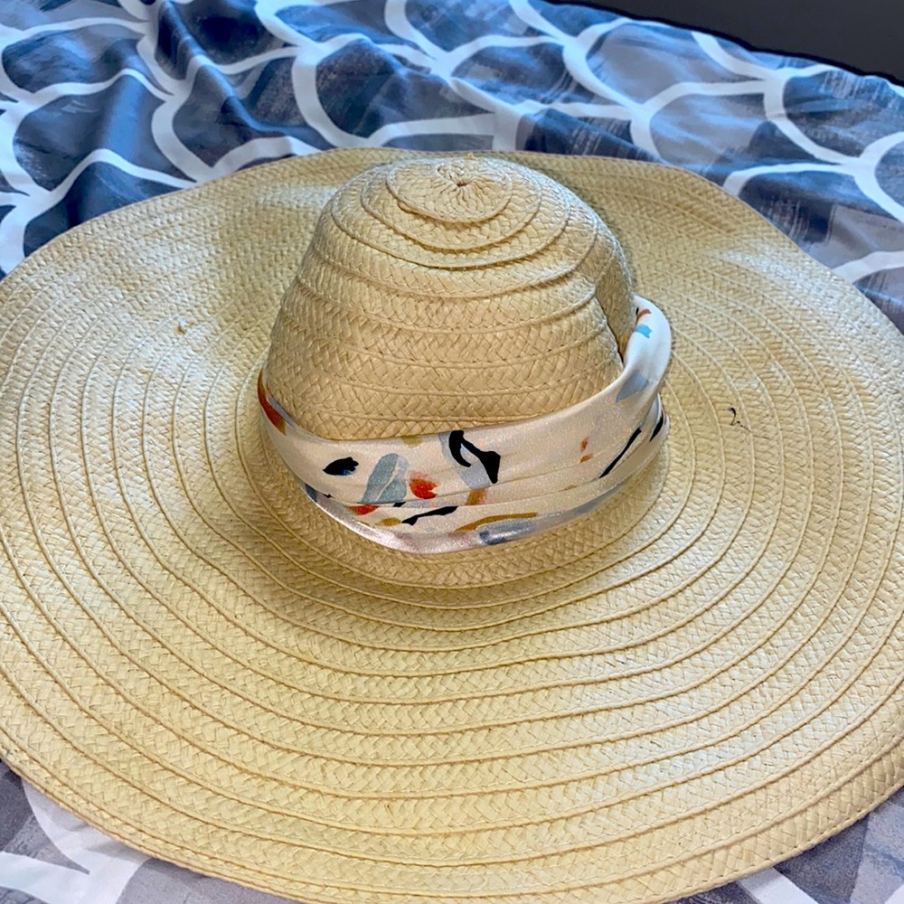 Beautiful beach hat
